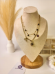 WATERPROOF JEWELRY gold plated layered necklace